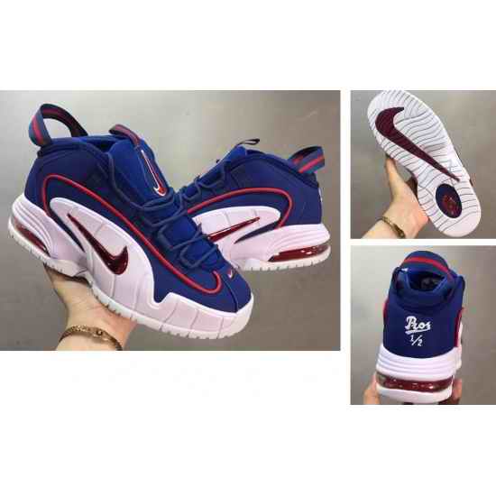 Nike Air Penny1  Men Shoes Blue red White